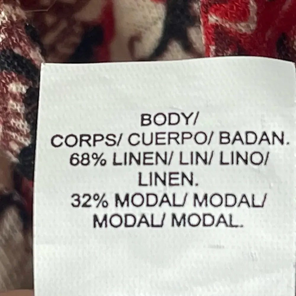 Madewell Multicolor Boho Peasant Festival Top, Relaxed, Summer, Weekend, M - Picture 8 of 8